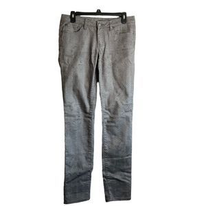 Prana Gray Kara Casual Slim Skinny Pants Jeans Sz 6